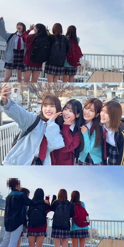 白石もも（しらいしもも）逢月ひまり（あいづきひまり）前田美波（まえだみなみ）皆瀬あかり（みなせあかり）